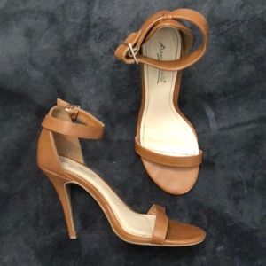 3/$25 Tan High heels